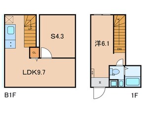 ＨＪ　ＰＬＡＣＥ　東新宿の物件間取画像